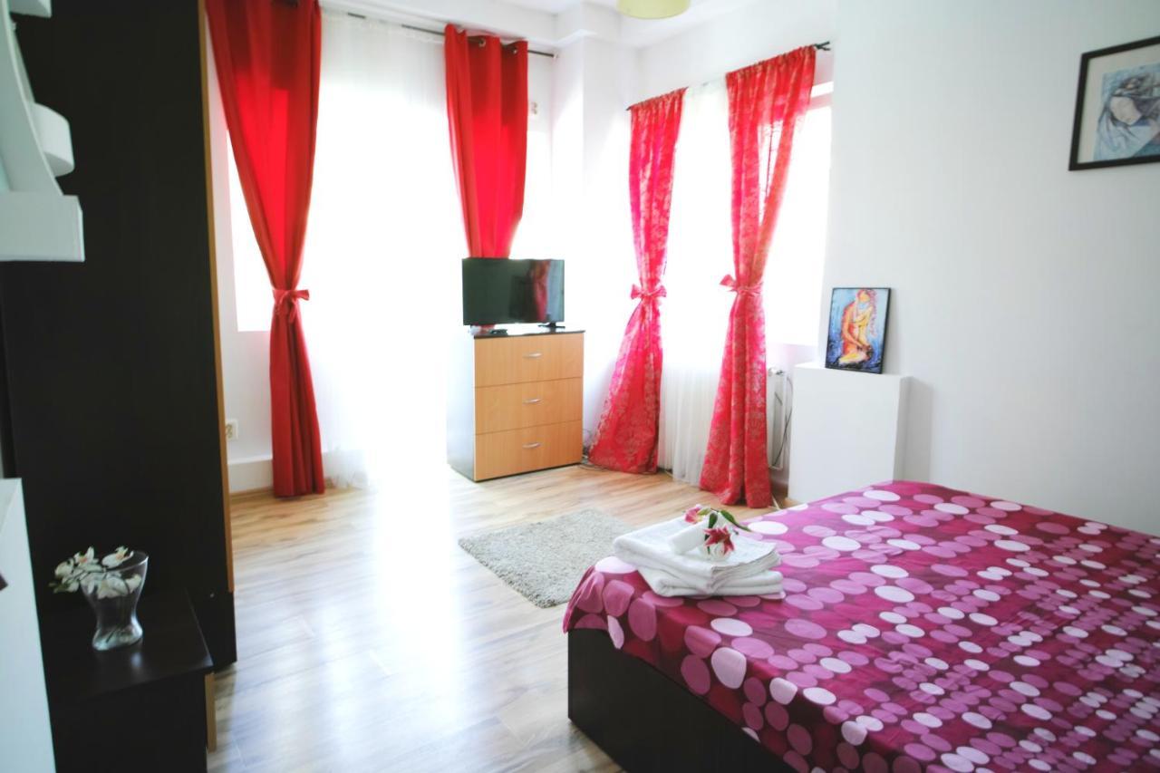 Luxury Apartament Appartement Boekarest Buitenkant foto